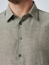 Shirt Stripes With Linen Responsible Choice | Basil