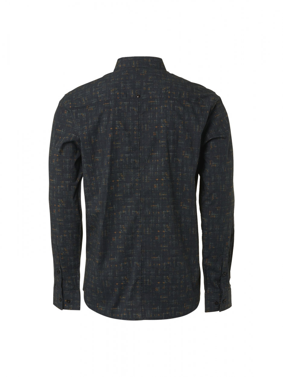 Shirt Stretch Allover Printed | Misty Green