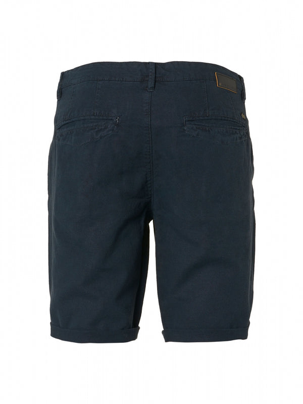 Short With Linen Garment Dyed Chino | Night
