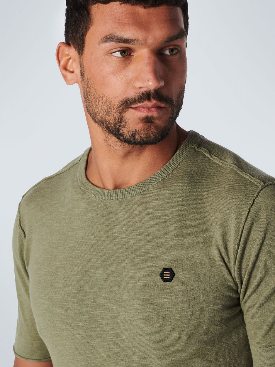 Pullover Short Sleeve Crewneck | Light Army