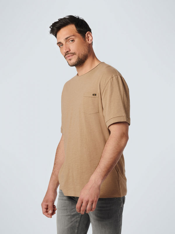 T-Shirt Crewneck Slub | Khaki