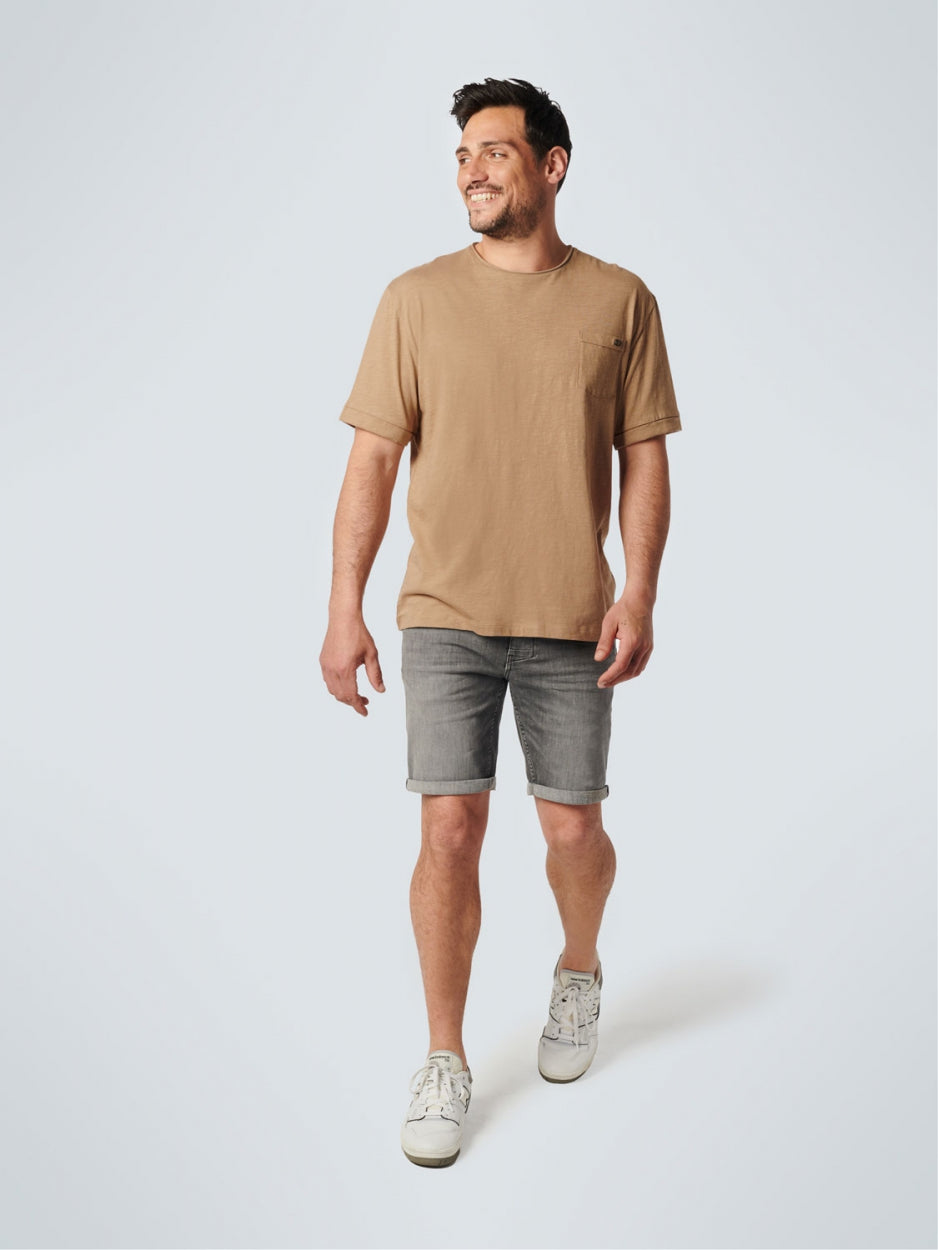 T-Shirt Crewneck Slub | Khaki