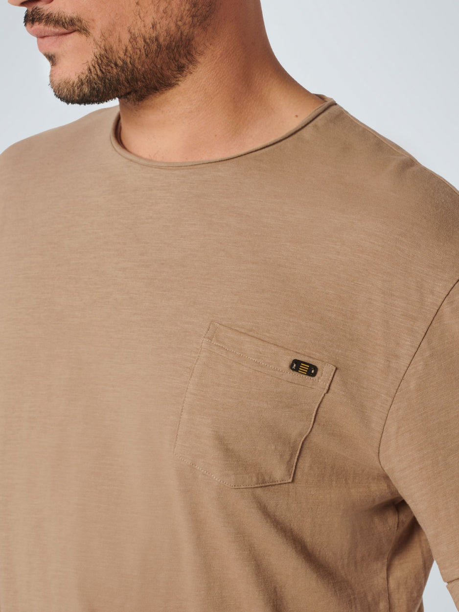 T-Shirt Crewneck Slub | Khaki