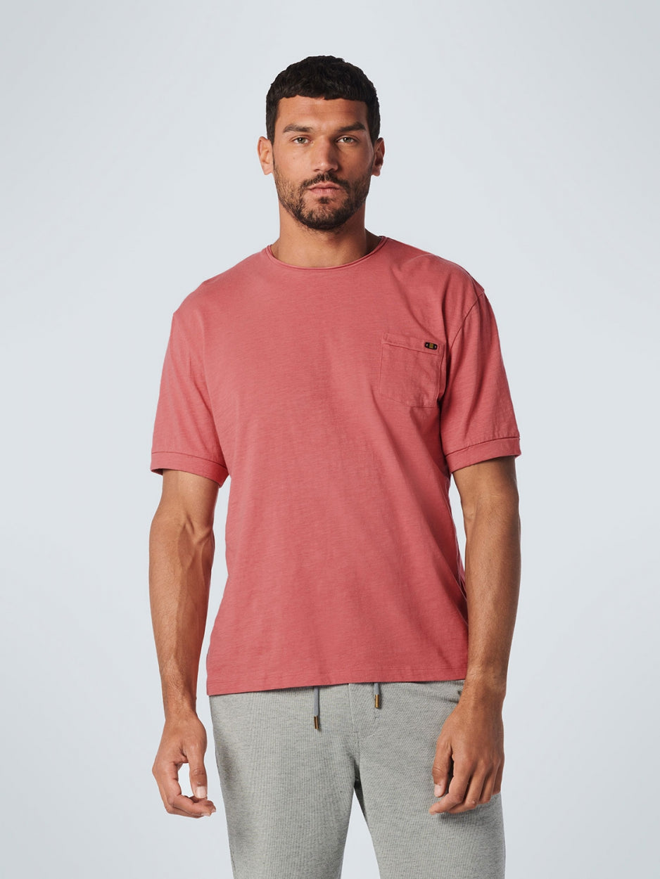 T-Shirt Crewneck Slub | Old Pink