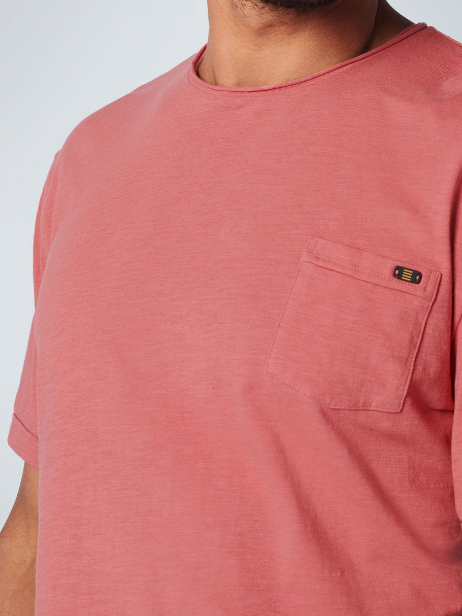 T-Shirt Crewneck Slub | Old Pink