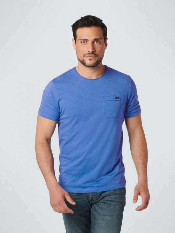 T-Shirt Crewneck Slub | Washed Blue