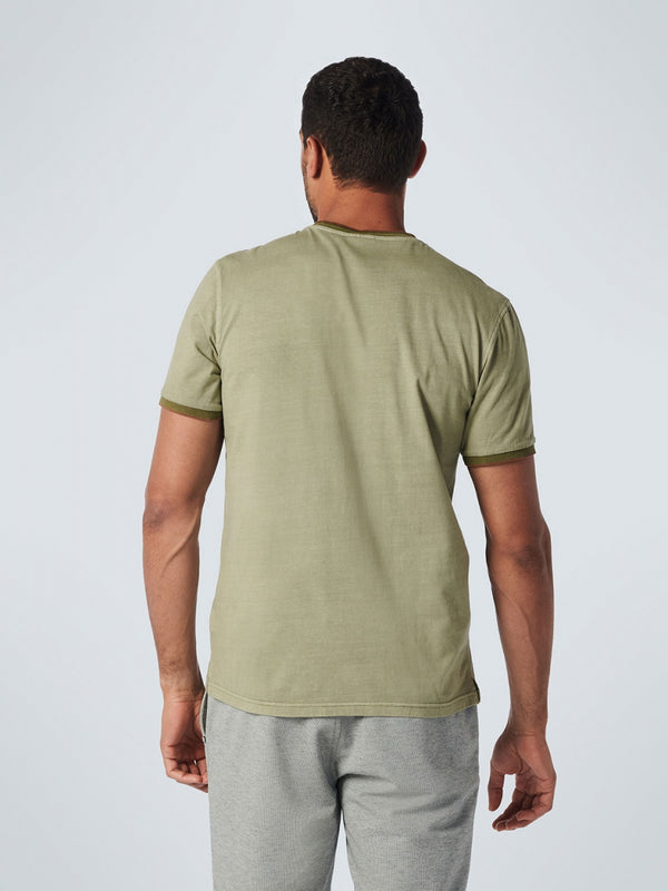T-Shirt Crewneck Garment Dyed | Light Army