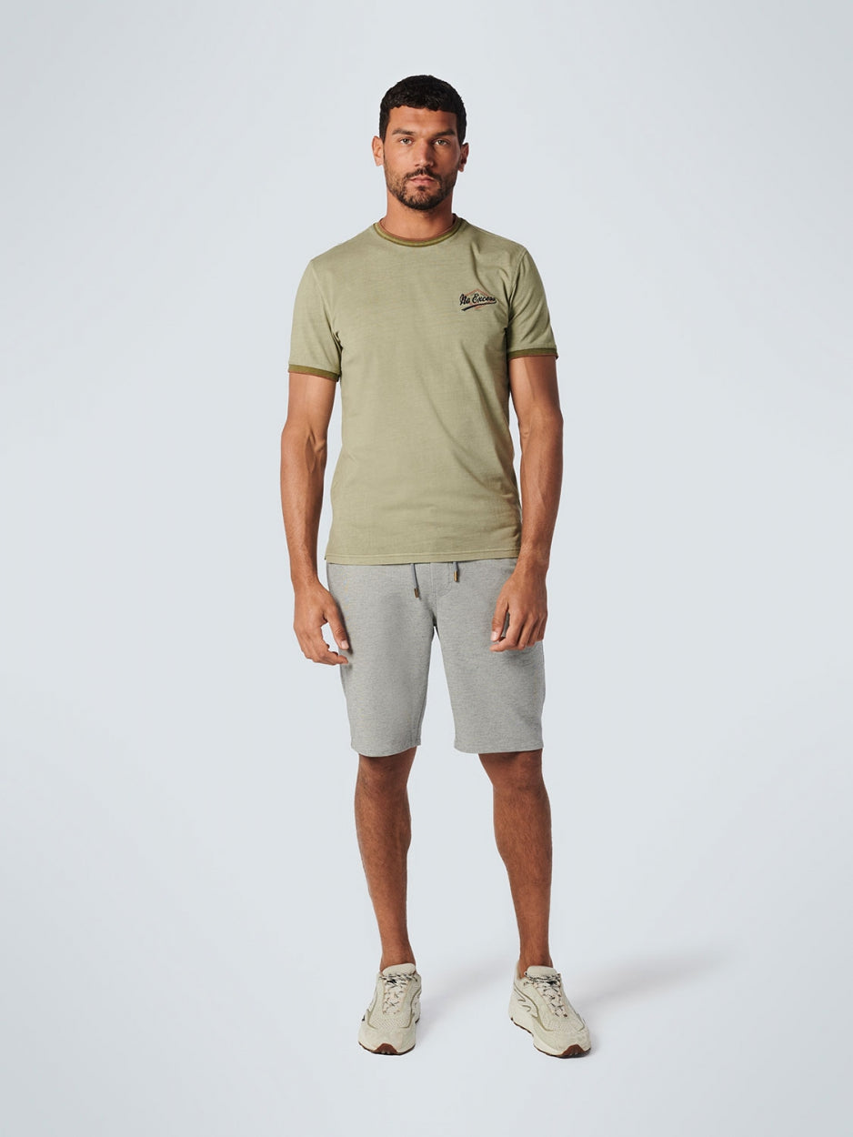 T-Shirt Crewneck Garment Dyed | Light Army