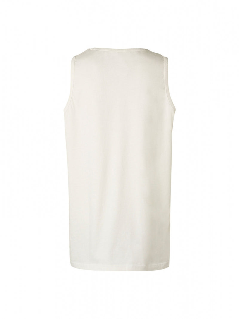 Singlet Garment Dyed Special Wash | White