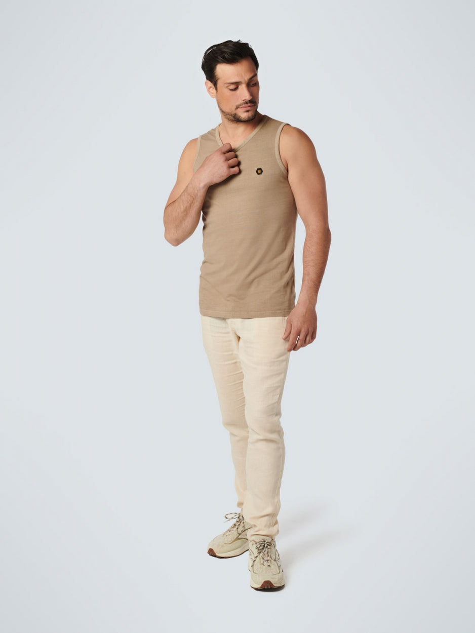Singlet Garment Dyed Special Wash | Khaki