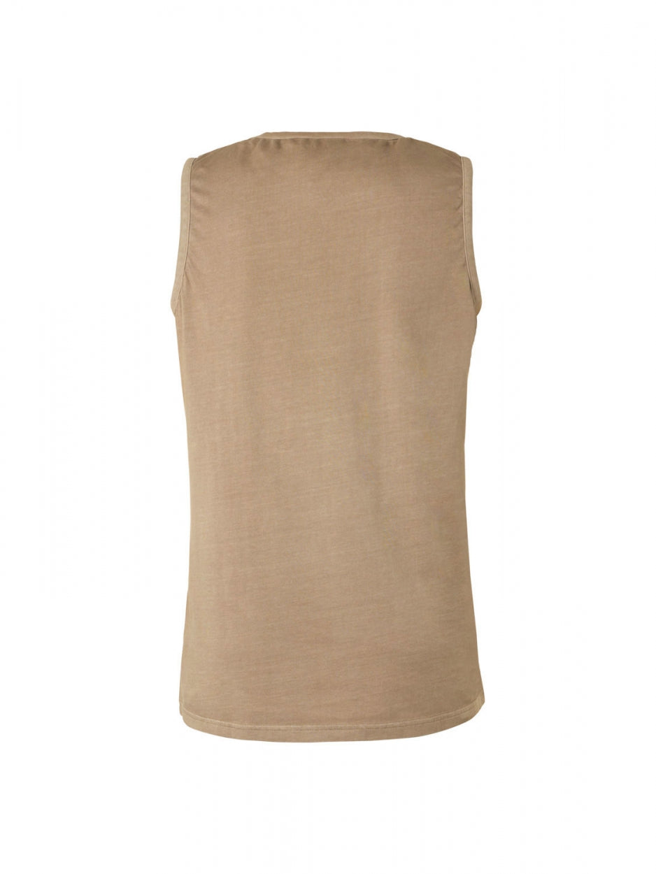Singlet Garment Dyed Special Wash | Khaki