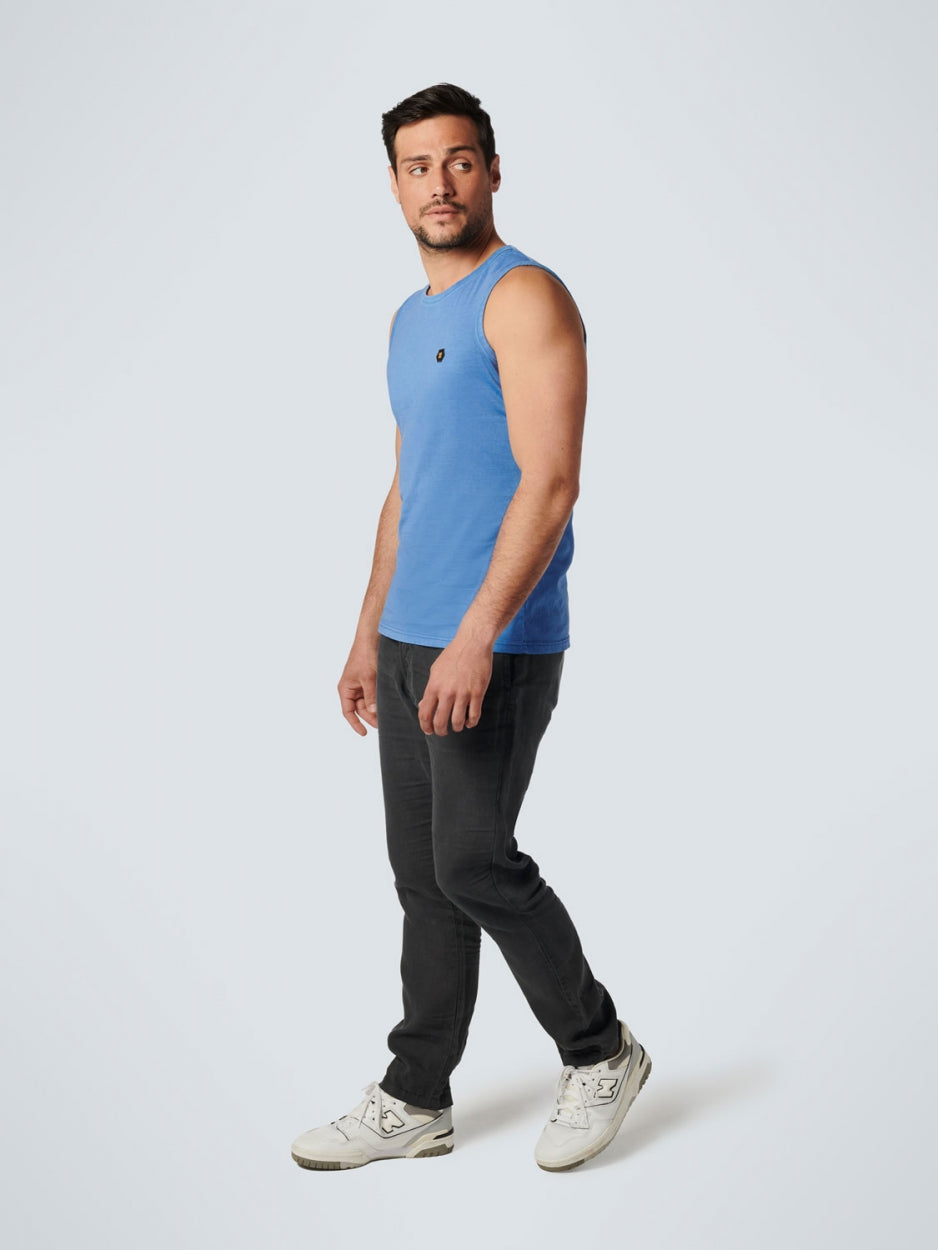 Singlet Garment Dyed Special Wash | Washed Blue