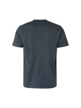 T-Shirt Granddad Garment Dyed + Stone Washed | Dark Night