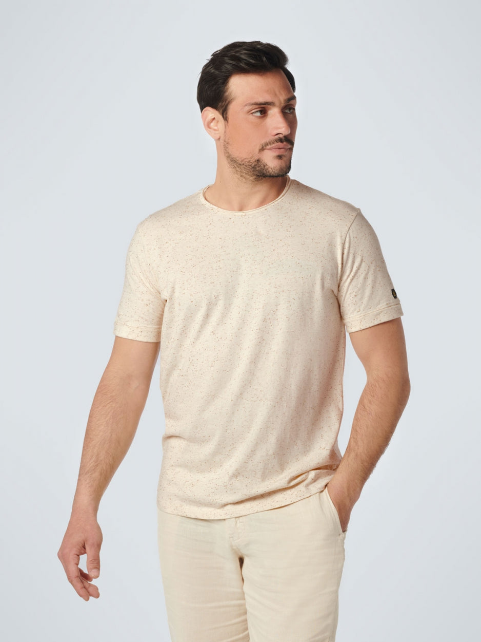 T-Shirt Crewneck Melange | Khaki