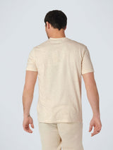T-Shirt Crewneck Melange | Khaki