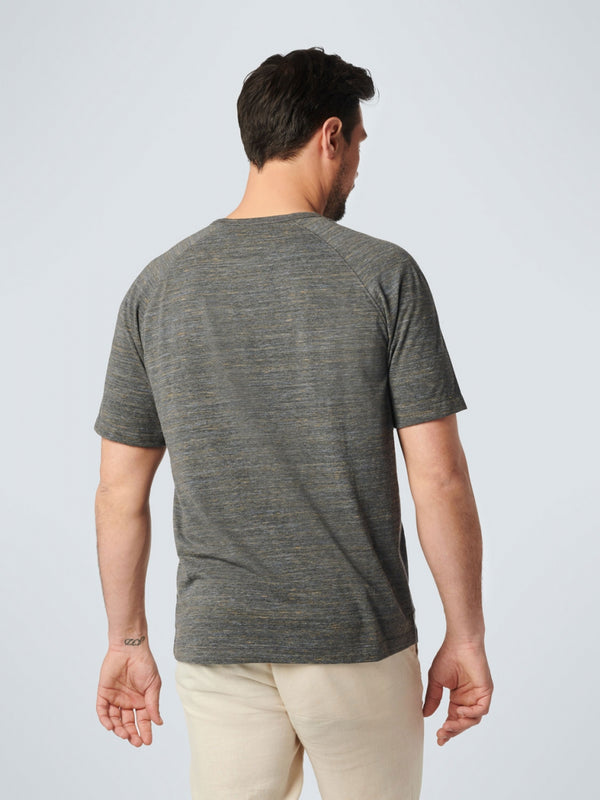 T-Shirt Crewneck Multicoloured Melange | Dark Night