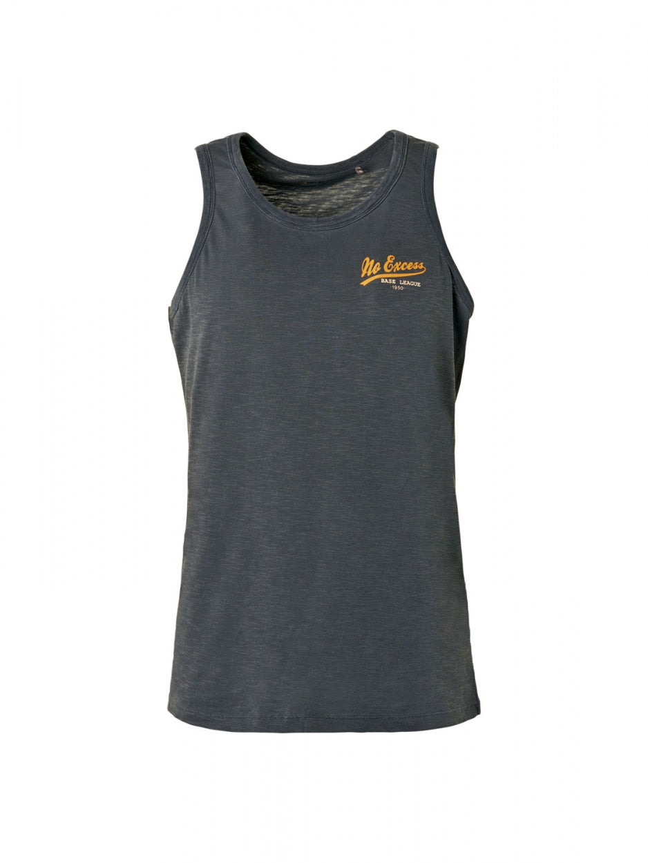 Singlet Garment Dyed Slub | Dark Night