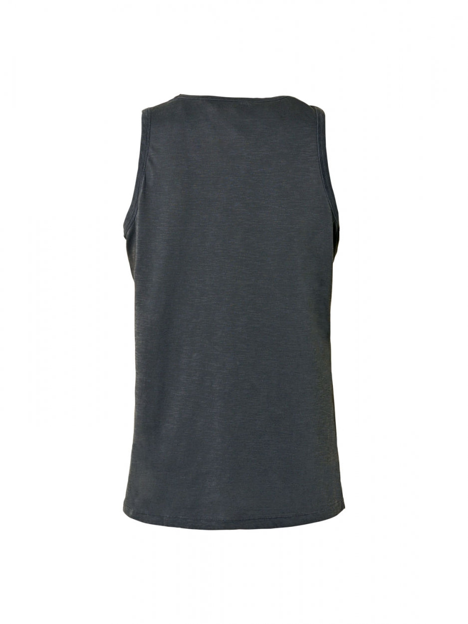 Singlet Garment Dyed Slub | Dark Night