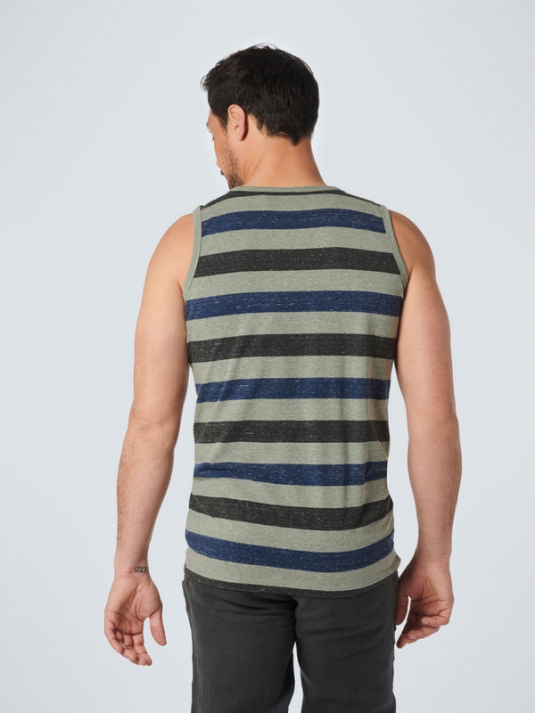 Singlet Multi colour Stripes | Light Army