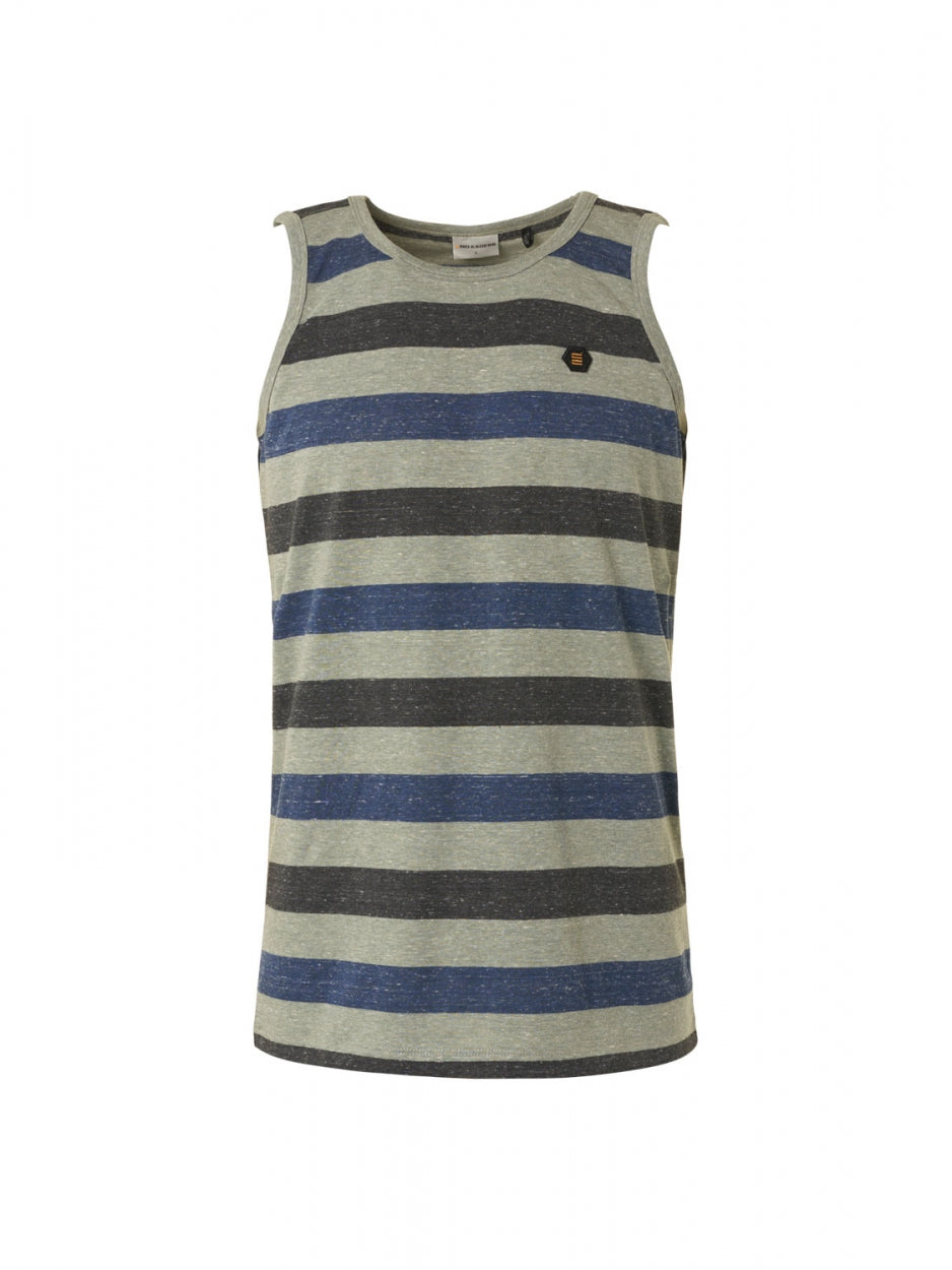 Singlet Multi colour Stripes | Light Army