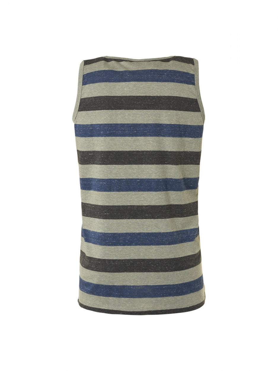 Singlet Multi colour Stripes | Light Army