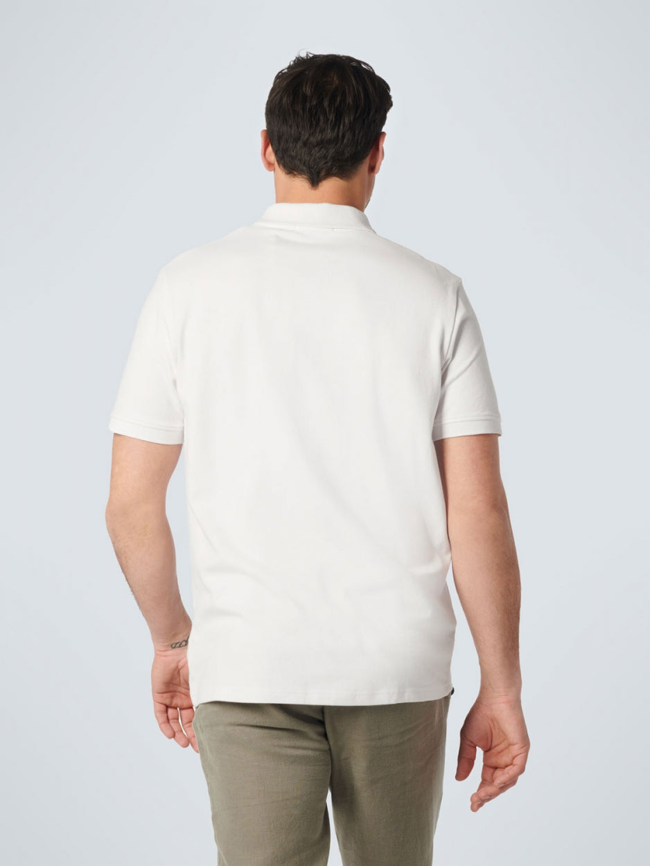 Polo Solid Stretch | White