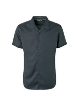 Shirt Short Sleeve Resort Collar Garment Dyed | Dark Night