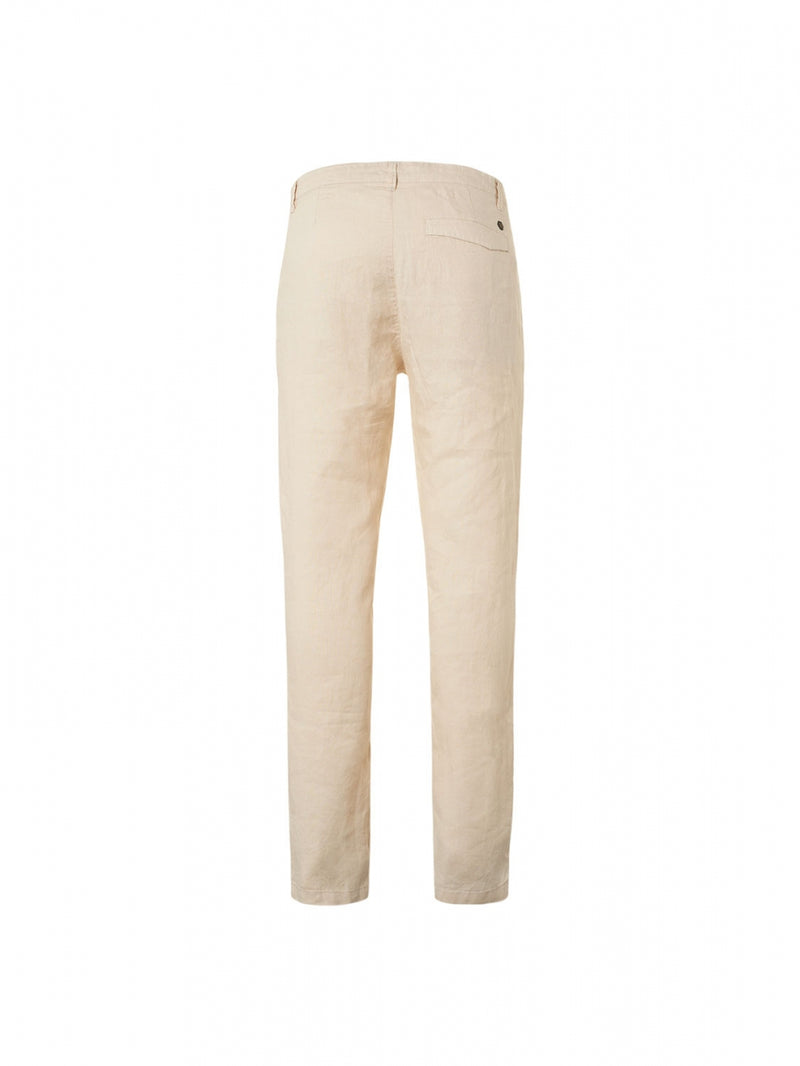 Pants Linen Garment Dyed | Cream