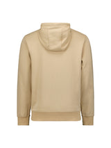 Sweater Hooded Full Zipper Double Layer Jacquard Stretch | Stone