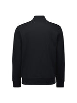 Sweater Full Zipper Twill Jacquard | Black