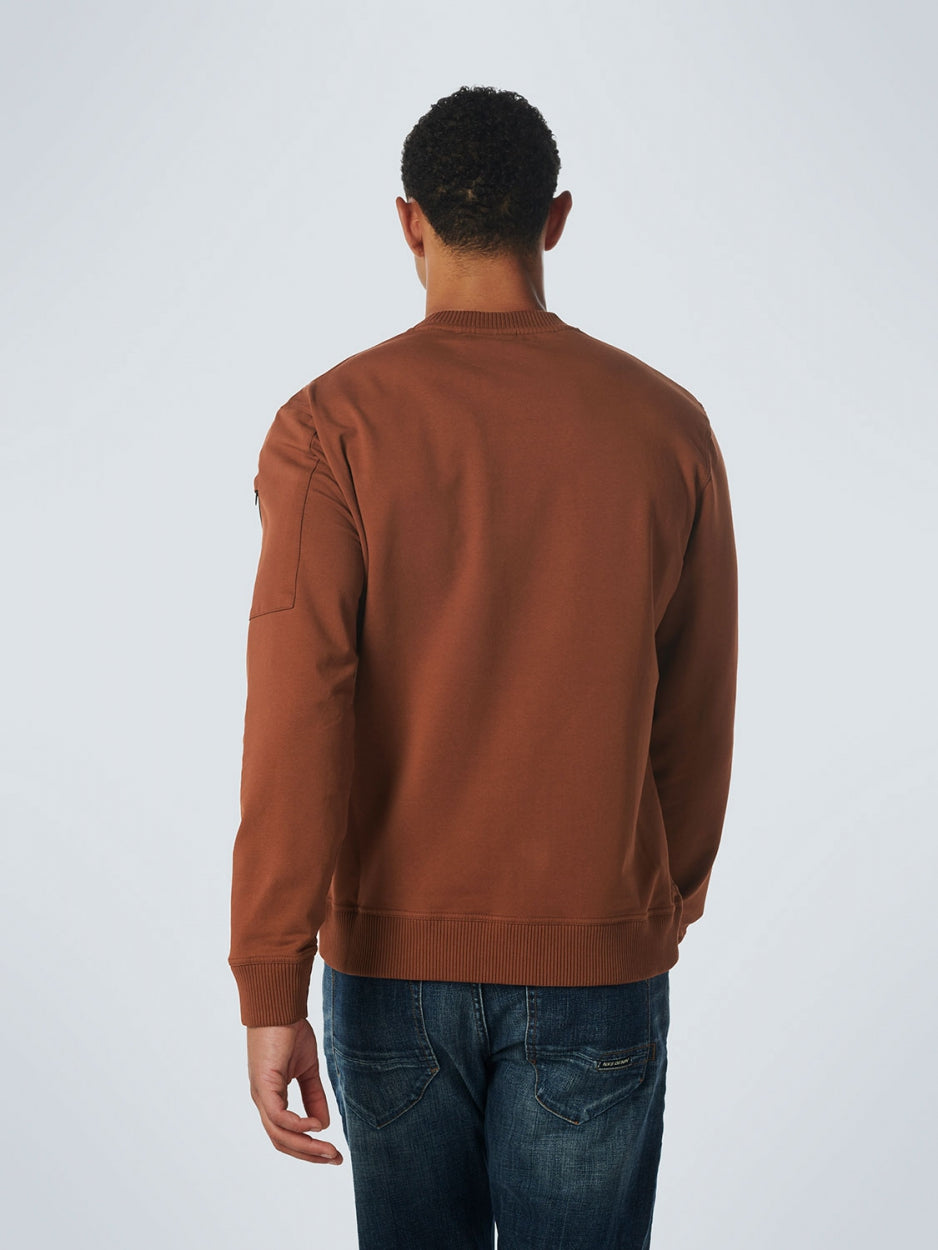 Sweater Crewneck Chest Artwork | Caramel