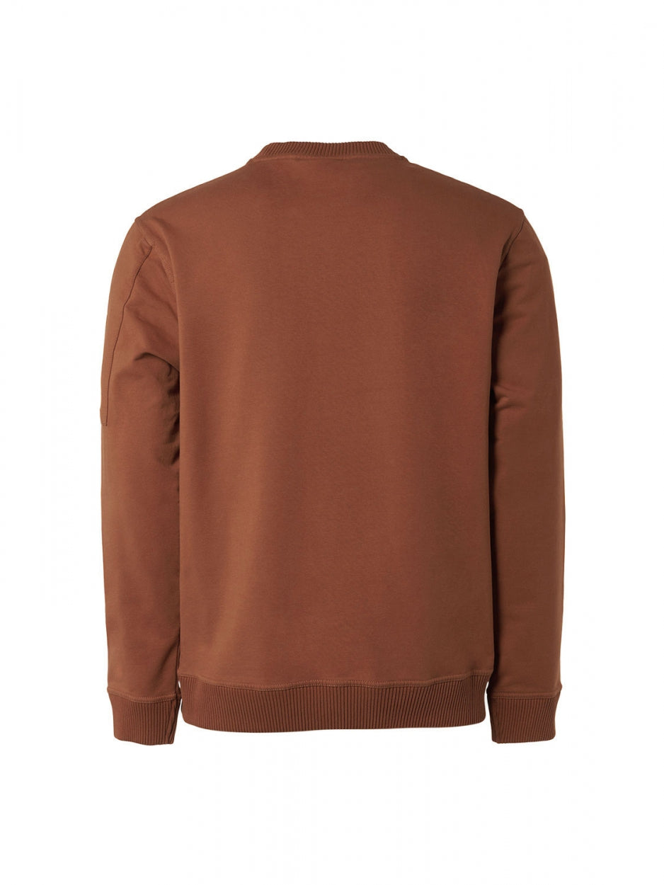 Sweater Crewneck Chest Artwork | Caramel