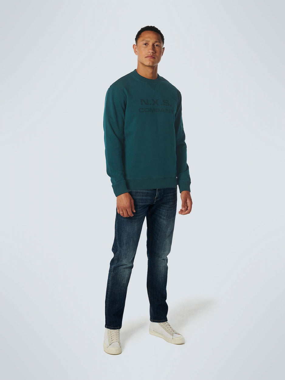 Sweater Crewneck Chest Artwork | Ocean