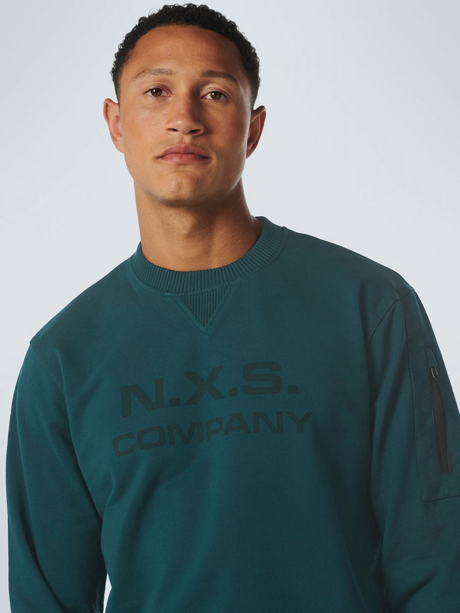 Sweater Crewneck Chest Artwork | Ocean