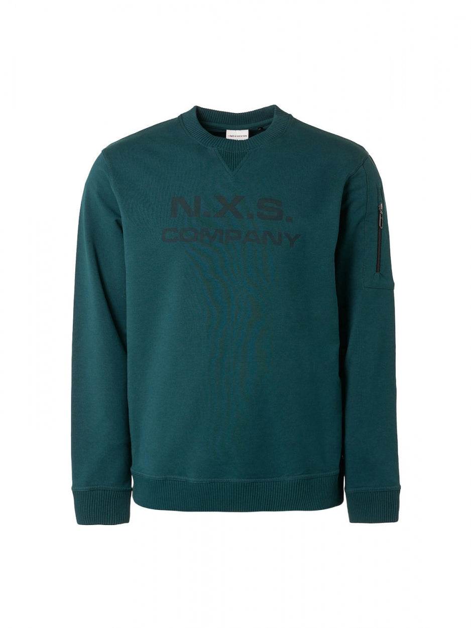 Sweater Crewneck Chest Artwork | Ocean