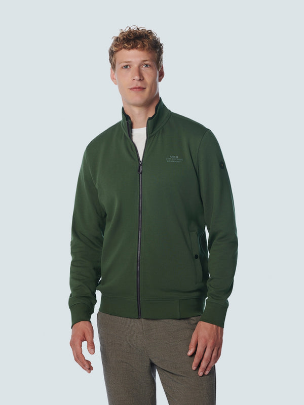 Sweater Full Zipper | Dark Green