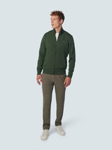 Sweater Full Zipper | Dark Green