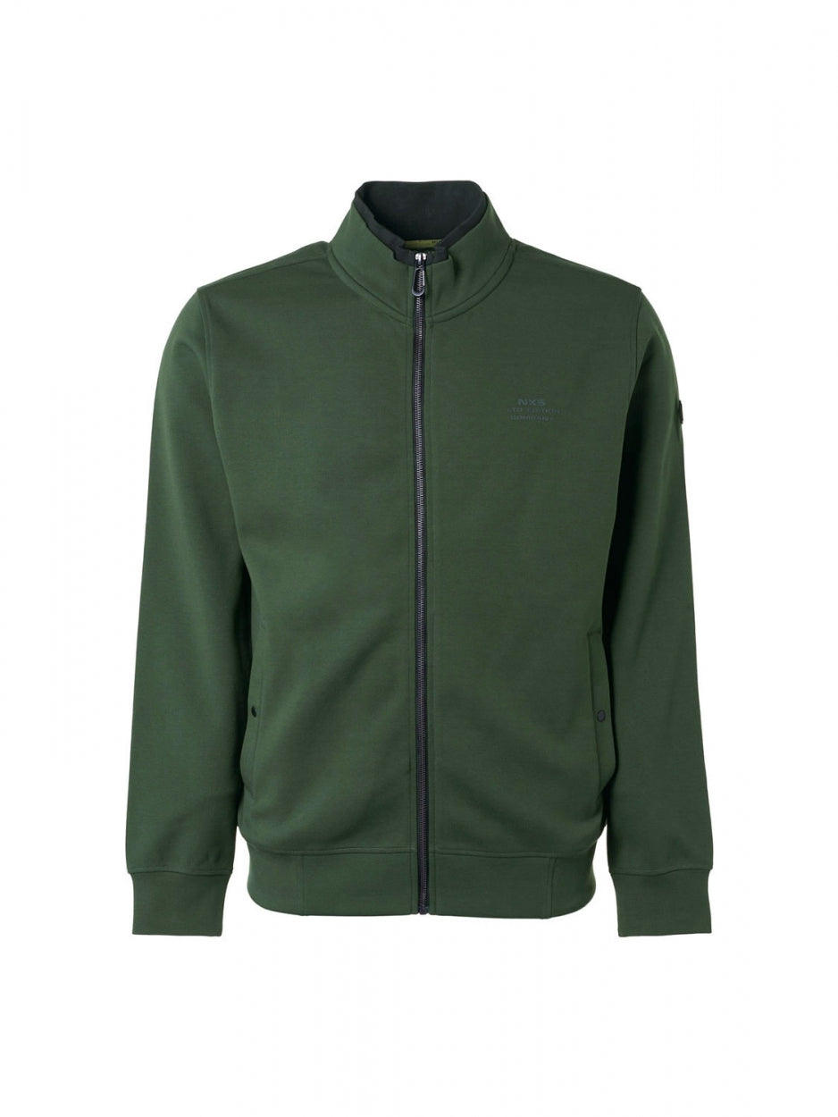 Sweater Full Zipper | Dark Green