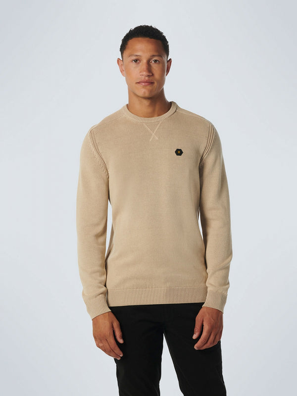 Pullover Crewneck Relief Garment Dyed + Stone Washed | Stone
