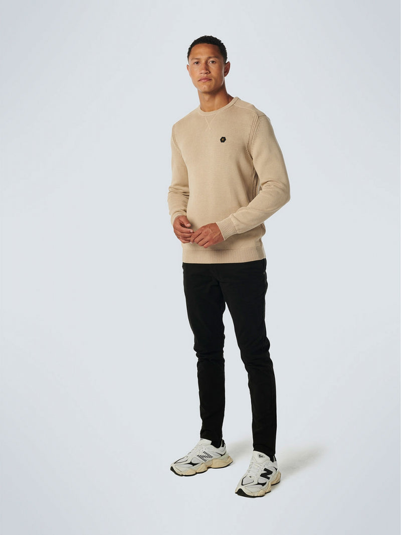 Pullover Crewneck Relief Garment Dyed + Stone Washed | Stone