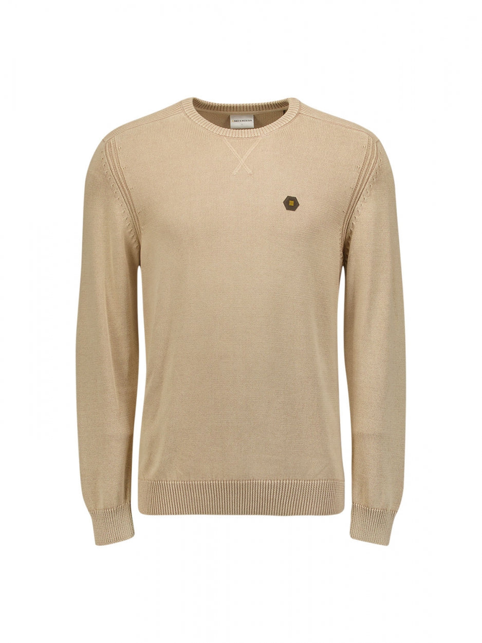 Pullover Crewneck Relief Garment Dyed + Stone Washed | Stone