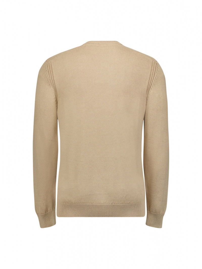 Pullover Crewneck Relief Garment Dyed + Stone Washed | Stone