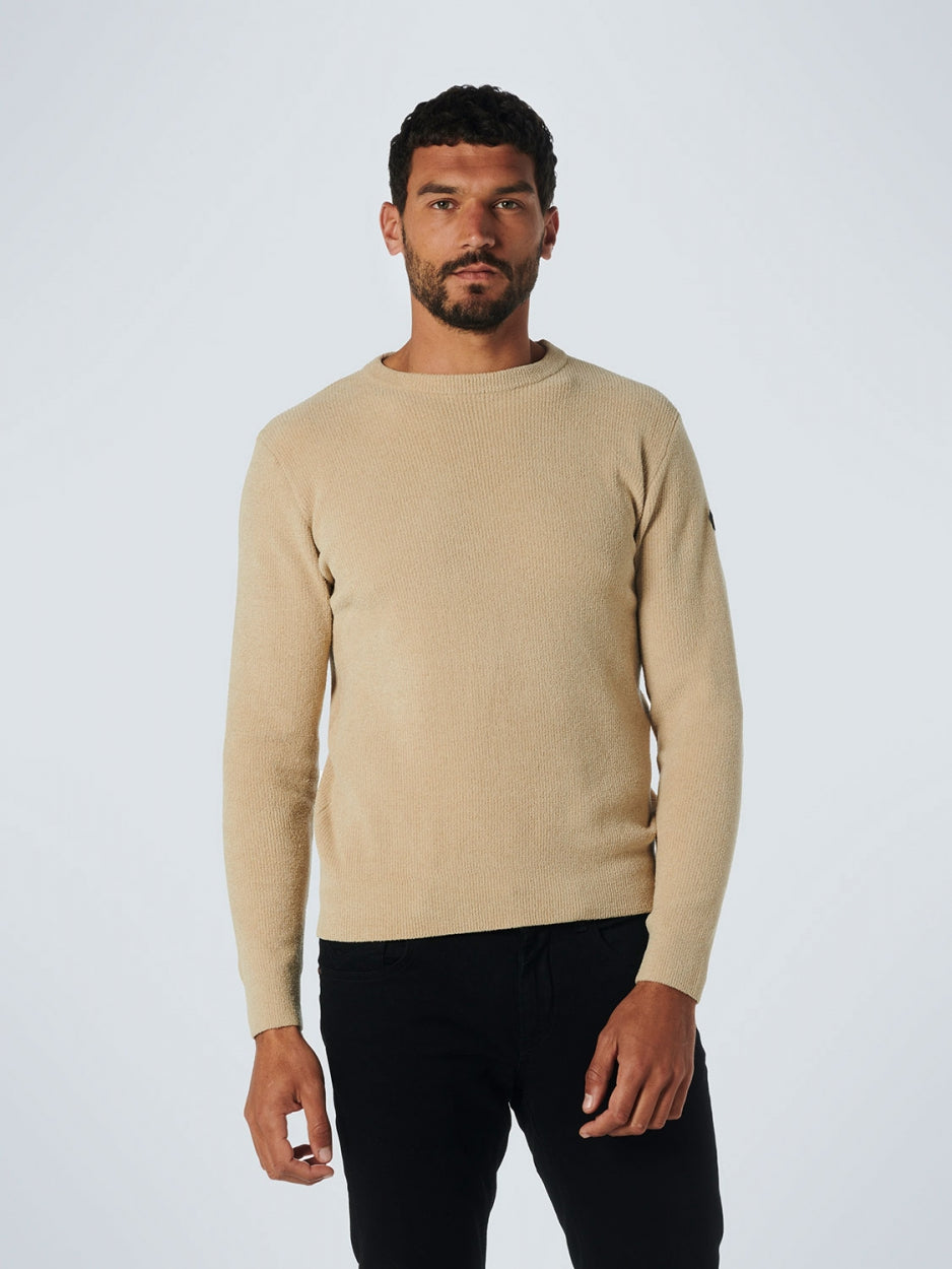 Pullover Crewneck Ribknit Super Soft | Stone