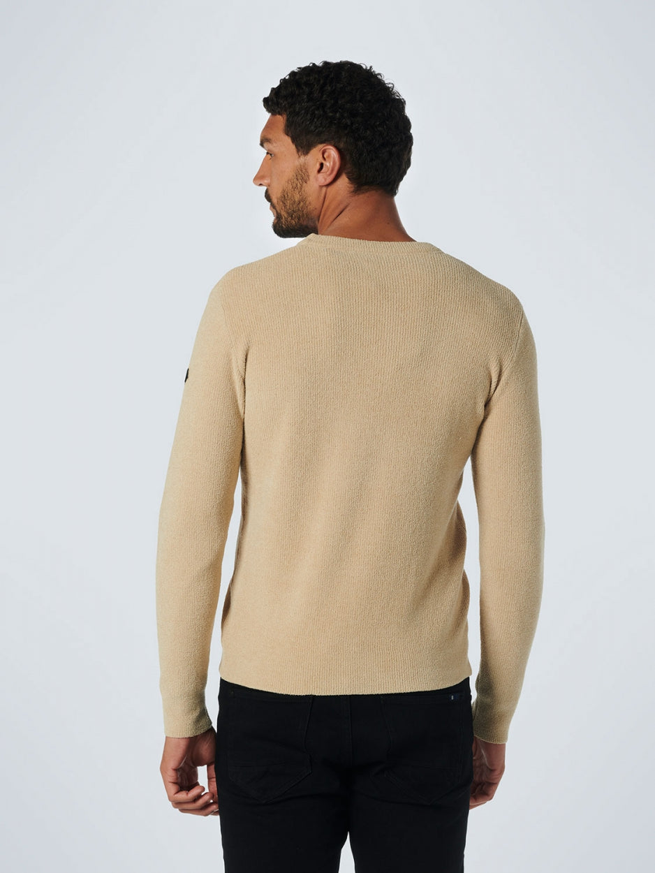 Pullover Crewneck Ribknit Super Soft | Stone