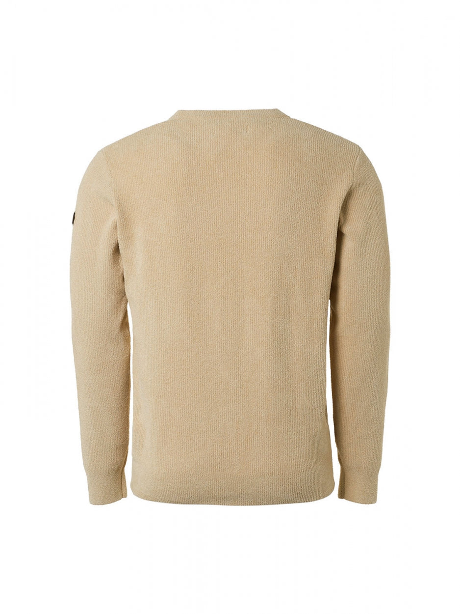 Pullover Crewneck Ribknit Super Soft | Stone