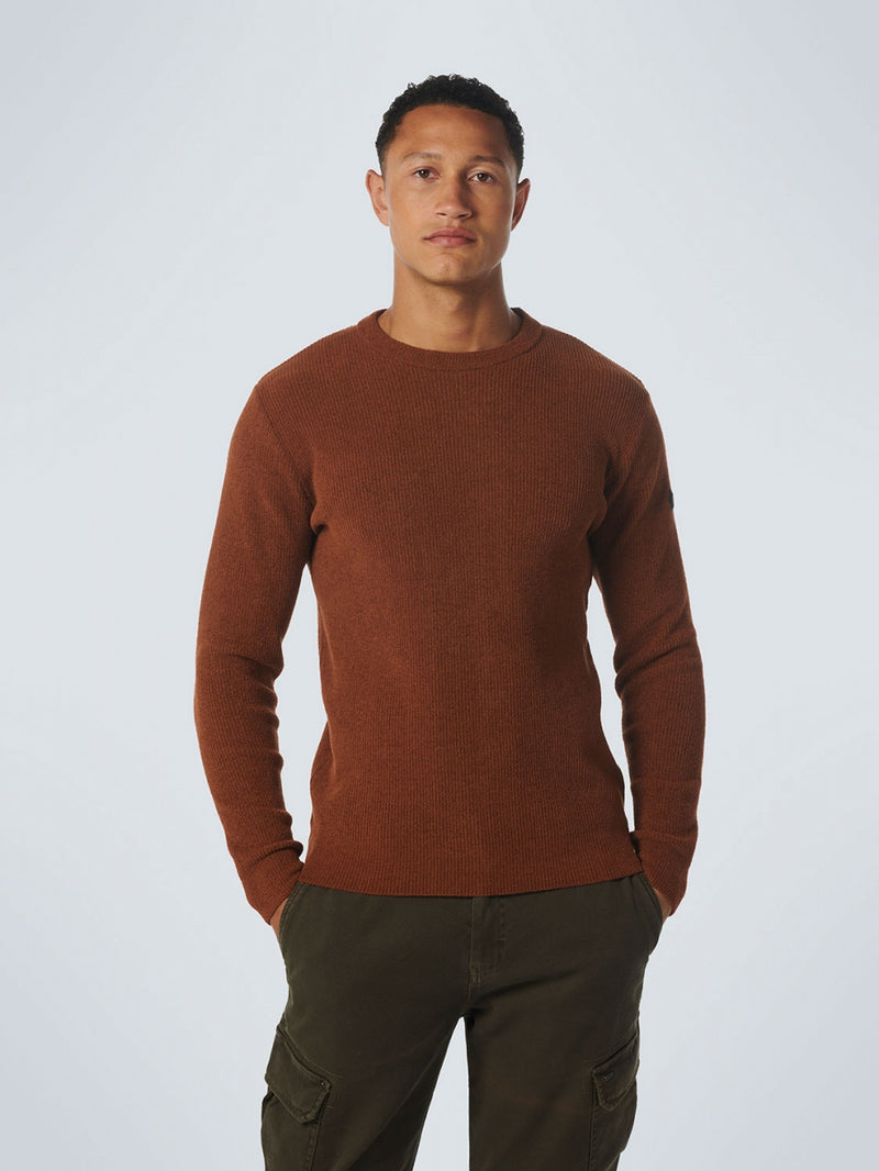 Pullover Crewneck Ribknit Super Soft | Caramel