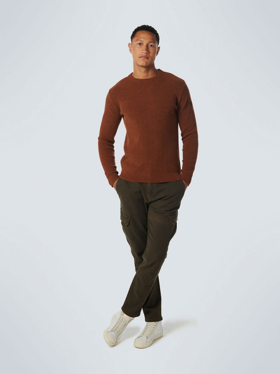 Pullover Crewneck Ribknit Super Soft | Caramel