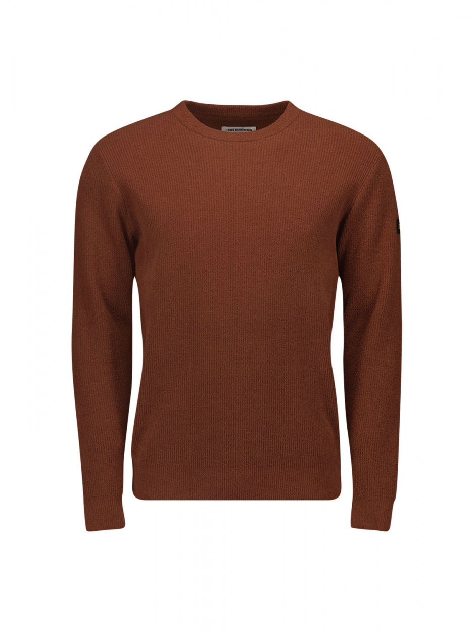 Pullover Crewneck Ribknit Super Soft | Caramel
