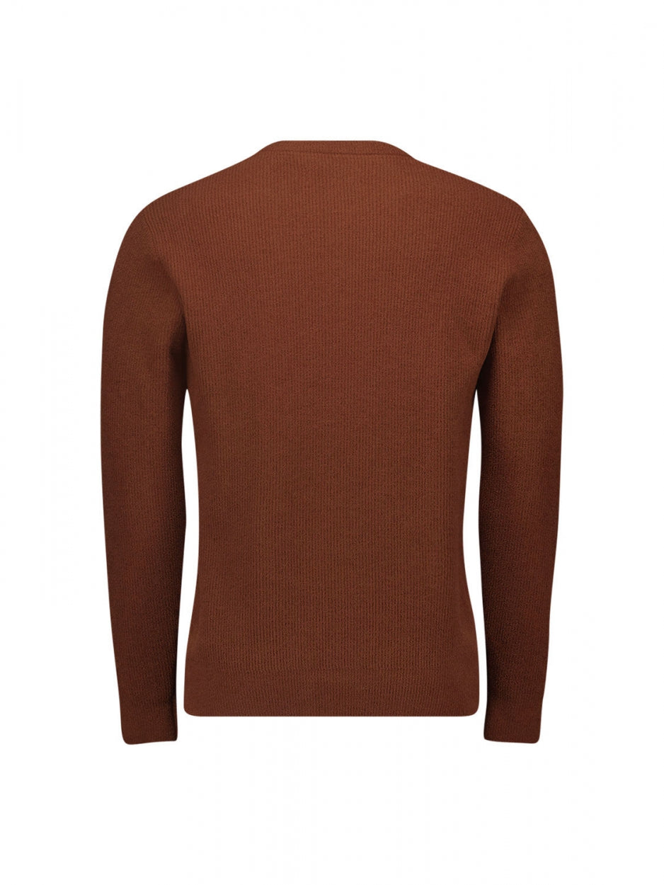 Pullover Crewneck Ribknit Super Soft | Caramel