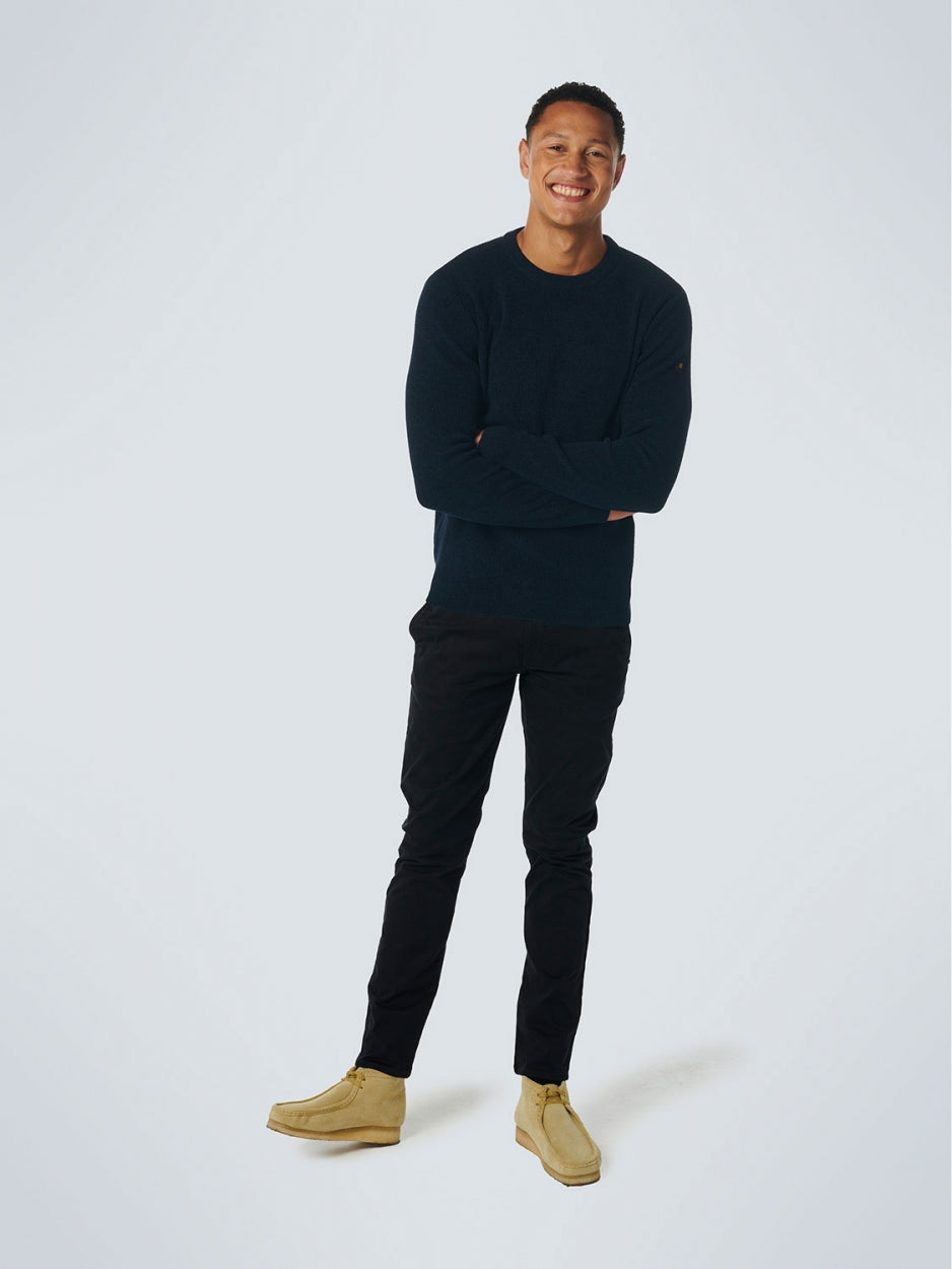 Pullover Crewneck Ribknit Super Soft | Night
